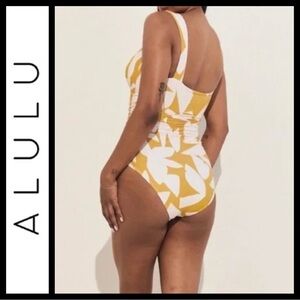 NWOT ALULU Lena One Piece Swimsuit